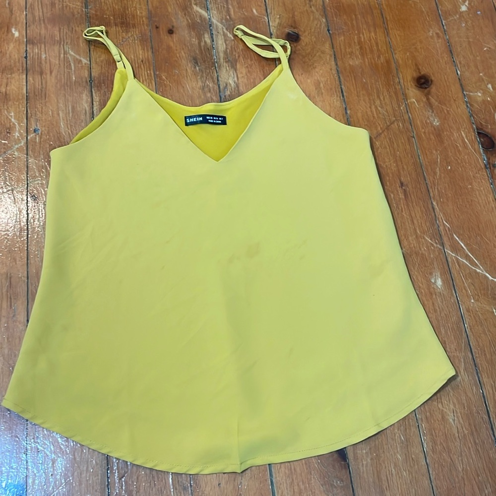 Oversized dress tank